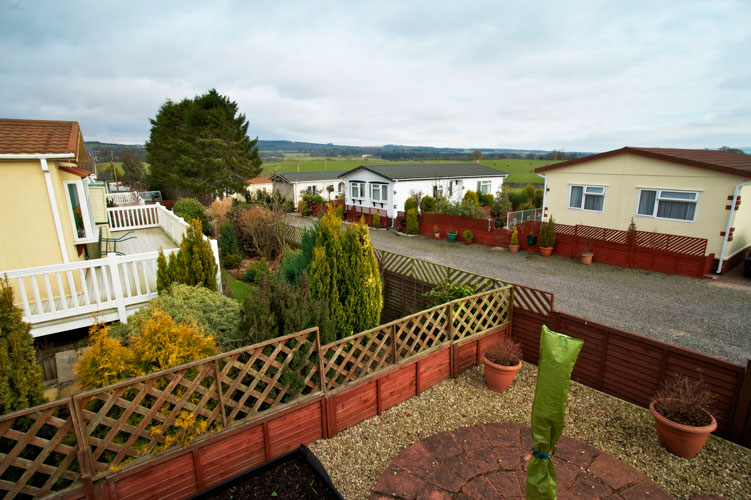 Residential park homes at Courthill
