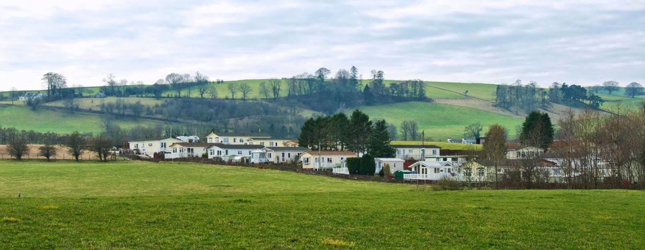 Courthill Park set in the open countryside