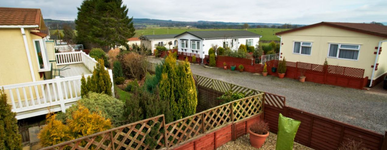 Residential park homes at Courthill