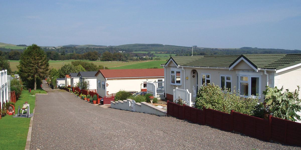 Residential park homes at Courthill